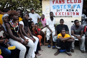 Young people at the meeting in Thionck Essyl, Senegal 10/5/12 (c) Alicia Field