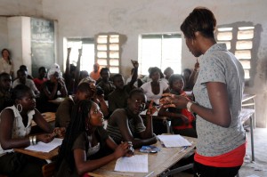 Pupils in Ziguinchor, Senegal 9/5/12 (c) Alicia Field