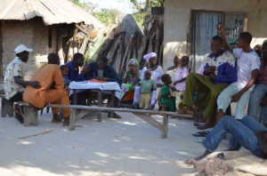 A Tostan Meeting in Yama's village, Bougnadou Manjaque