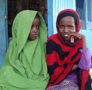 Two girls in Somaliland