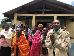 Participants at COVAW's Community Dialogue Forum, led by Nelly