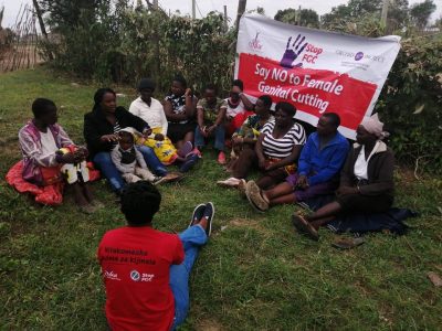 A community dialogue held by COVAW - part of their programmatic partnership with Orchid Project "Giving Voice to Communities to End FGC". 